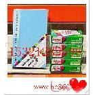 3寸 迷你相冊(cè)（72張）藍(lán)色+5盒相紙 富士拍立得一次成像相紙