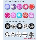 供應舞臺燈LOGO片圖案片搖頭燈玻璃片CMY混色片