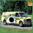 供應上海統(tǒng)杰戶外寫真提供低價格，高精度穩(wěn)德車貼寫真