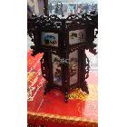 供應(yīng)仿古燈35公分木質(zhì)宮燈雕刻 35公分玻璃燈走馬