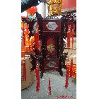 供應(yīng)仿古燈木質(zhì)宮燈雕刻 65公分三層帶轉(zhuǎn)玻