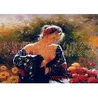 供應(yīng)深圳生彩/雙噴布制作/噴畫/防水油畫布