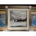 庫(kù)存甩貨三圓油畫SY0003裝飾畫