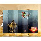 玄關(guān)/隔斷/客廳/歐式/實木/家居/布藝/辦公/屏風6046