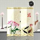 玄關(guān)/隔斷/布藝/家居/時尚/創(chuàng)意/實木/屏風(fēng)4035