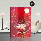 玄關/隔斷/布藝/家居/時尚/創(chuàng)意/實木/屏風3028