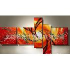 純手繪油畫，抽象畫，義烏油畫批發(fā)，寫字樓裝飾畫，HK-GP611