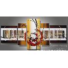 抽象畫，景升油畫批發(fā)，高檔酒店裝飾畫，HK-GP531