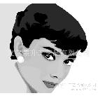 黑白人物肖像油畫，精美人體藝術(shù)作品，百度推薦外貿(mào)暢銷15110