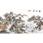 景升自繪專業(yè)畫師品質(zhì)保證 純手繪寫意花鳥山水國(guó)畫作品H39