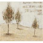 復(fù)古抽象美風(fēng)景油畫，義烏油畫，室內(nèi)大雅裝飾,高檔裝璜必備16098