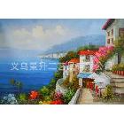 室內(nèi)裝飾油畫，海景帆船油畫，油畫，裝飾畫免費代理15700