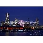 城市夜景海景噴繪畫，仿真油畫高清電腦噴繪高級酒店賓館裝飾油畫