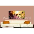 油畫批發(fā)，抽象花卉油畫熱賣廠家直銷一件代發(fā)，新居裝飾畫HT6675