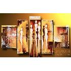 組合抽象畫，賓館酒店裝飾畫，人物雙人舞畫，廠家直銷15475