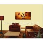 現(xiàn)代藝術(shù)抽象油畫，組合抽象油畫，西式化裝飾油畫廠家直銷7740