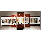 組合抽象畫，高檔酒店裝飾畫，外貿(mào)熱賣品，HK-GP600