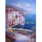 油畫，高檔公寓裝飾畫，景升油畫批發(fā)，阿里好貨，HT 9502