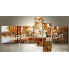 裝飾畫，抽象畫，義烏油畫批發(fā)，娛樂場(chǎng)所裝飾畫，HK-GP608