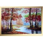 供應(yīng)景升工藝品廠家直銷賓館酒店裝飾工藝油畫