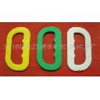 供應(yīng)兩面磨砂塑料手提扣、米袋塑料提手