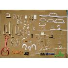 供應(yīng)飾品店貨架展示PP短臂掛鉤