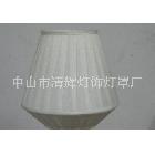 中山市古鎮(zhèn)布藝燈罩 蕾絲燈罩 歐式布藝臺(tái)燈燈罩PP塑料燈罩