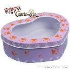 外貿(mào)鐵盒批發(fā) 包裝盒 心形喜糖盒 收納盒 膠片心形盒 JPX-01-13