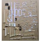 供應(yīng)商超紙板貨架ABS塑料寬面掛鉤