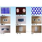 供應特殊孔形喇叭防塵網