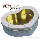 外貿(mào)心形鐵盒包裝/批發(fā)鐵盒/包裝盒/喜糖盒/膠片心形盒JPX-01-10