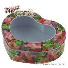 外貿(mào)鐵皮盒批發(fā)/喜糖盒/包裝盒/膠片心形喜糖盒JPX-01-21