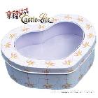 外貿(mào)批發(fā)鐵皮包裝盒/收納盒/心形喜糖盒/膠片心形盒JPX-01-11