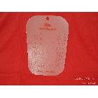 供應(yīng)靴撐片　彈力膠片　透明靴撐12寸pp鞋撐　塑料靴撐片