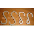 圓s鉤，小s鉤，展示掛鉤，鉤子，小鉤，白色鉤，pp鉤