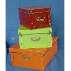 各式精美花款PP、PVC套裝收納盒