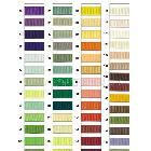 供應(yīng)三鼎織帶A-7滌綸低彈羅紋帶(A-7)色卡