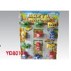 回力警車 實色回力警車 實色卡通回力警車 多色混裝回力車仔