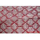 純棉紅白色織布1號(hào)