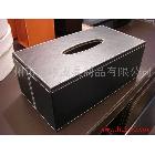 供應(yīng)高檔真皮黑色紙巾盒+廣告紙巾盒設(shè)計+家居用品+車載收納
