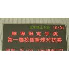 山東LED顯示屏|山東LED圖文條屏顯示屏|F5雙色5字條屏LED顯示屏