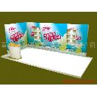 供應專業(yè)高檔促銷臺標準形拉網(wǎng)展架