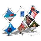 獨(dú)家 拉網(wǎng)展架CRT-PU-H（3*4）格子拉網(wǎng)