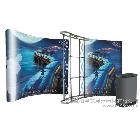 供應凱柏KB-LW弧形拉網(wǎng)展架