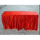 佛山禮儀慶典公司 提供 1.5X0.45M 長條臺(tái) 長條桌出租