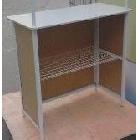 供應蕓緣促銷臺加強型促銷臺   金屬烤漆方管邊