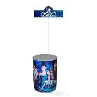 提供服務(wù)圓形促銷臺(tái)