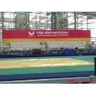 供應(yīng)宏海展示舞臺(tái)燈光背景板景觀工程桁架