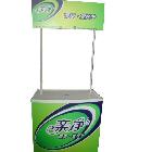 供應(yīng)蕓緣促銷臺專業(yè)制作直型促銷臺，弧型促銷臺，
