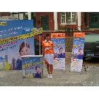 供應(yīng)凱柏KB-DZ便攜展架！快展展架！尺寸可定制